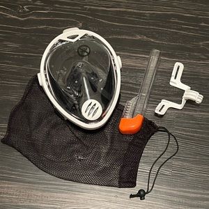 NEW Crane Full Face Snorkel Mask Size S/M